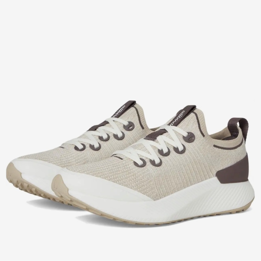 Allbirds Women's Tree Glider in Cream and Brown, 8:5